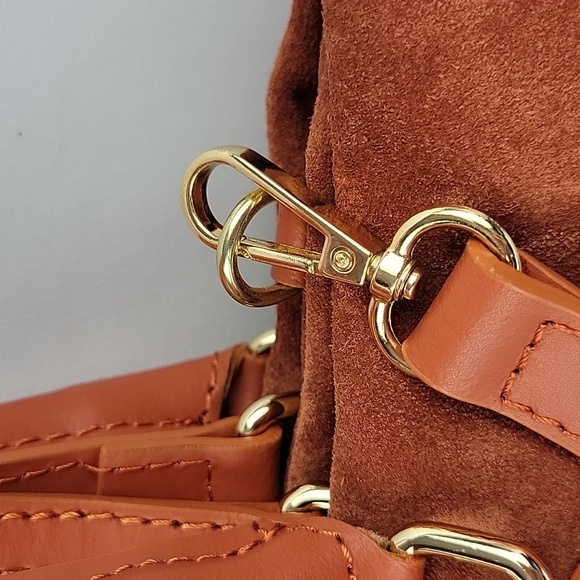 Viola Castellani Multi Compartment Tote Rust - Picture 8 of 15